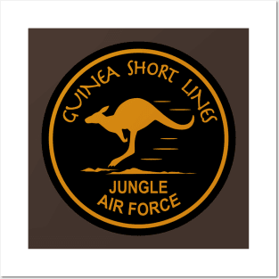 WW2 Jungle Air Force - Guinea Short Lines Posters and Art